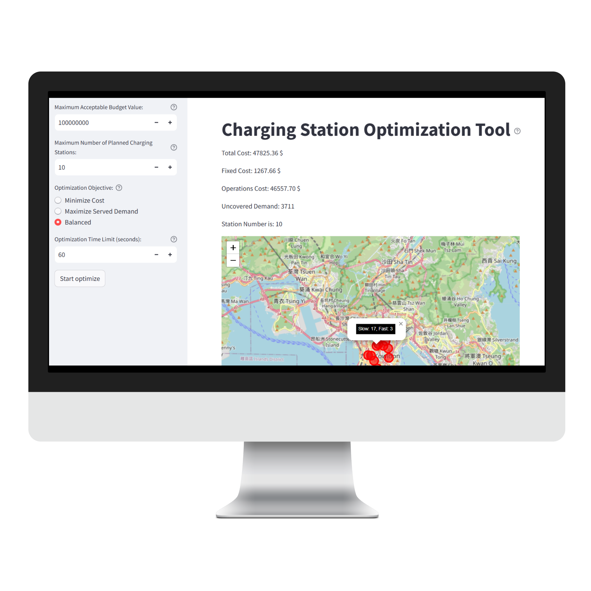 Charging Station Layout Tool